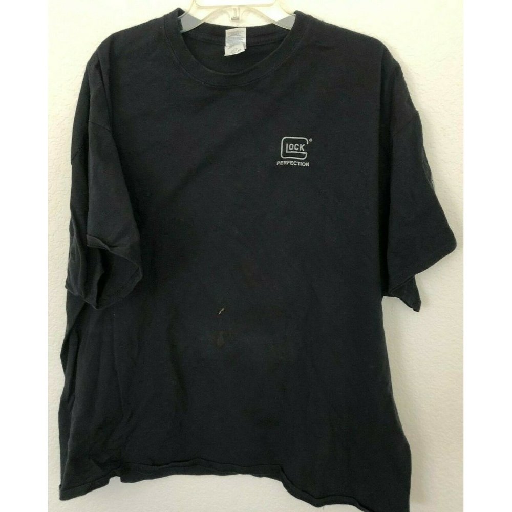 **MINOR DEFECT**Glock Short Sleeve T-Shirt In Blac